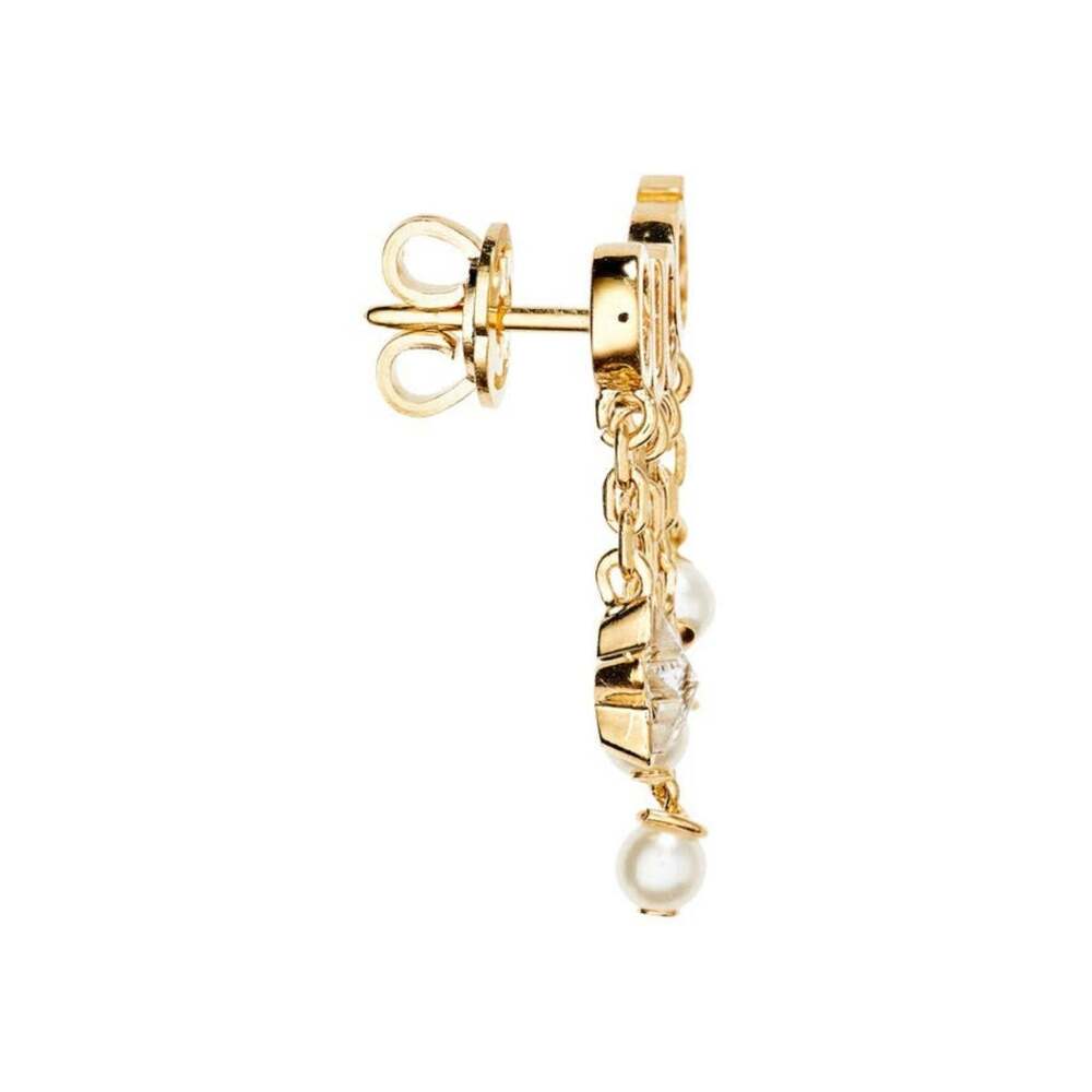 Gucci - Script Logo Stud Single Earring - Picture 5 of 5